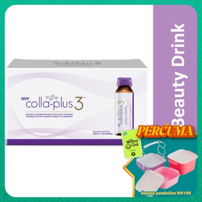 NH - Colla Plus 3 &  Yeast Ceramide 50ml X 12's