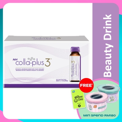 NH Colla Plus 3 &  Yeast Ceramide 50ml X 12's