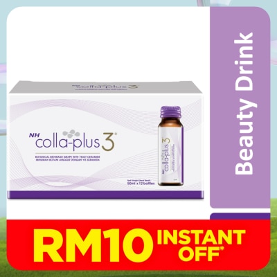 NH Colla Plus 3 &  Yeast Ceramide 50ml X 12's