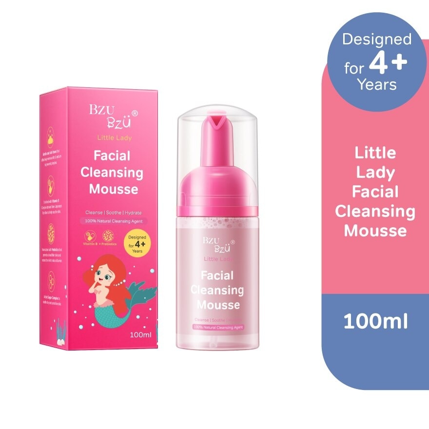 Little Lady Facial Cleansing Mousse 100ml