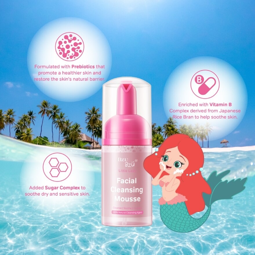 Little Lady Facial Cleansing Mousse 100ml