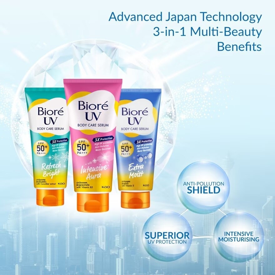 UV Body Serum Refresh Bright SPF50 Sunscreen 150ml