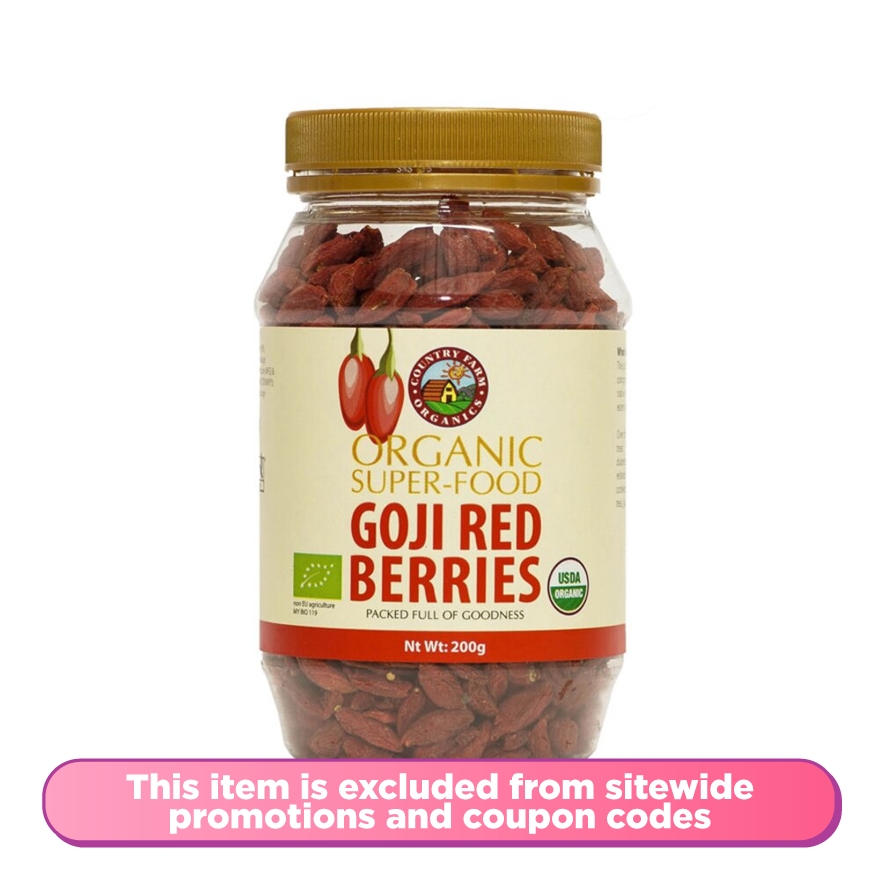 Organic Super-Food Goji Red Berries 200g
