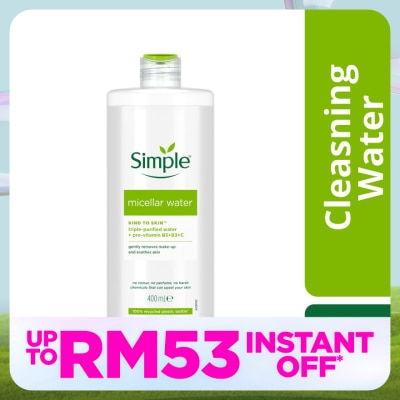 SIMPLE Micellar Cleansing Water 400ml