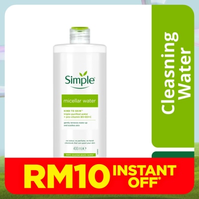 SIMPLE Micellar Cleansing Water 400ml