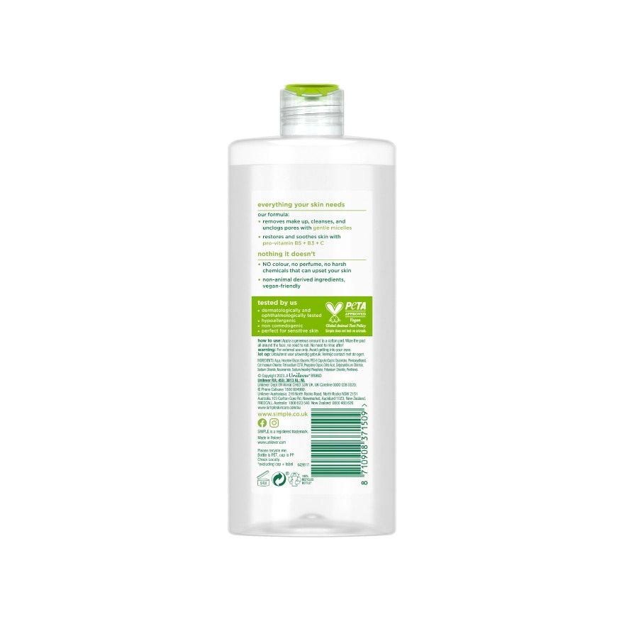 Micellar Cleansing Water 400ml