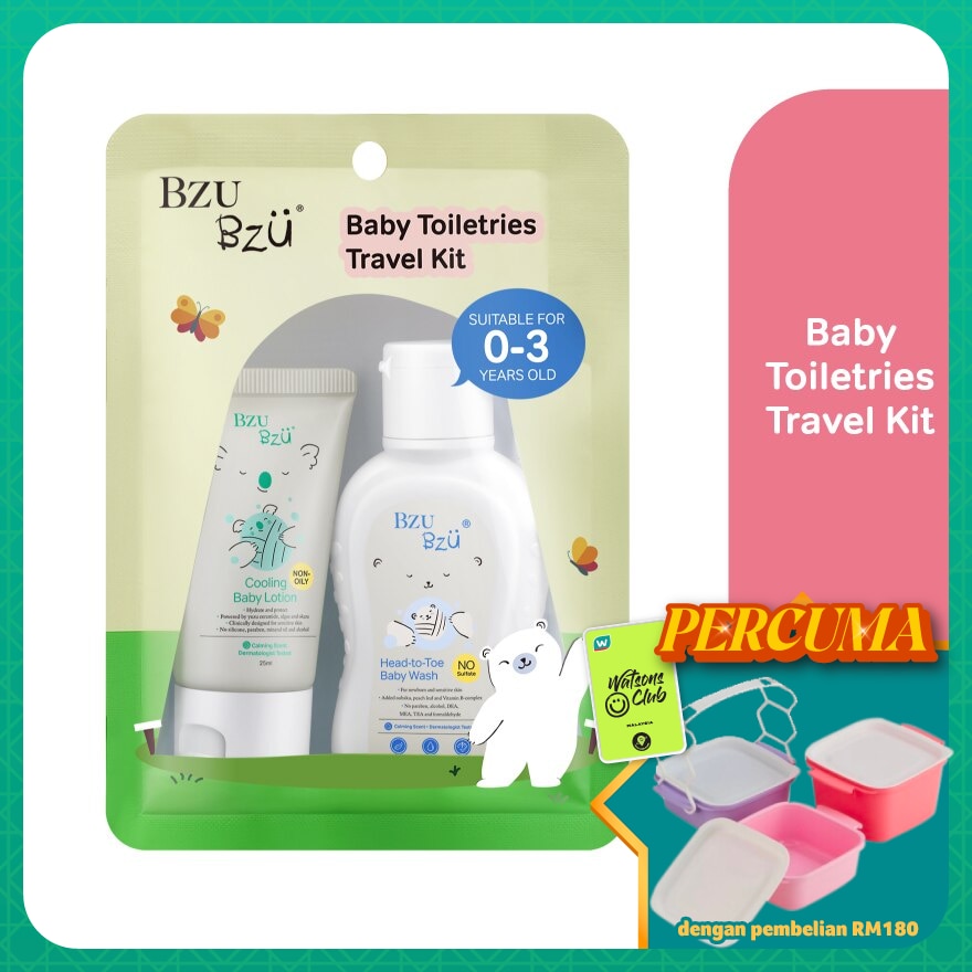 Baby Toiletries Travel Kit 1s