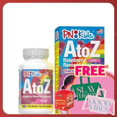 PNKIDS A-Z Girls Multivitamins + Minerals Gummies 30s