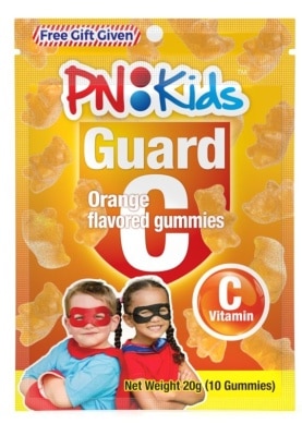 PNKIDS Guard C Vitamin C Gummies Sachet 10's