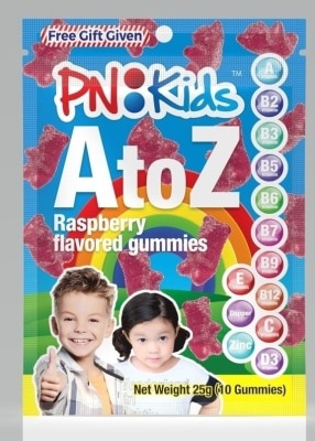 PNKIDS A-Z Multivitamins + Minerals Gummies Sachet 10s