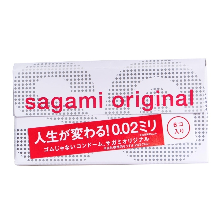 Original 0.02 Non Latex Condom 6's