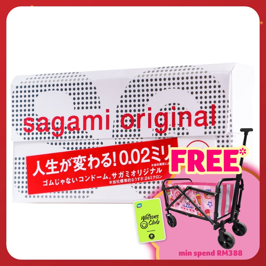 Original 0.02 Non Latex Condom 6's