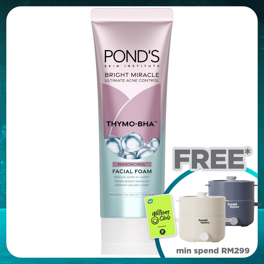 Bright Miracle Face Foam Acne Control 50g