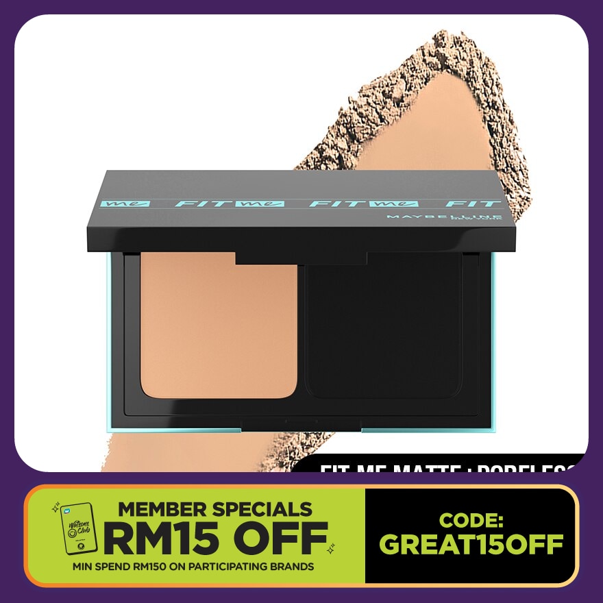 Fit Me Ultimate Two Way Cake 230 Natural Buff