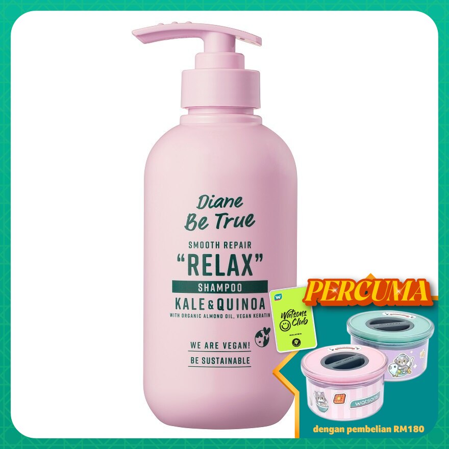 Be True Smooth Repair Relax Shampoo 400ml