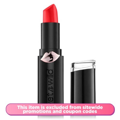 WET N WILD MegaLast Lipstick Matte Stoplight Red