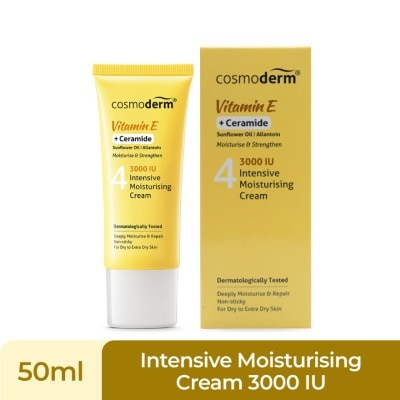 COSMODERM Vitamin E Intensive Moisturising Cream 3,000 I.U. 50ml