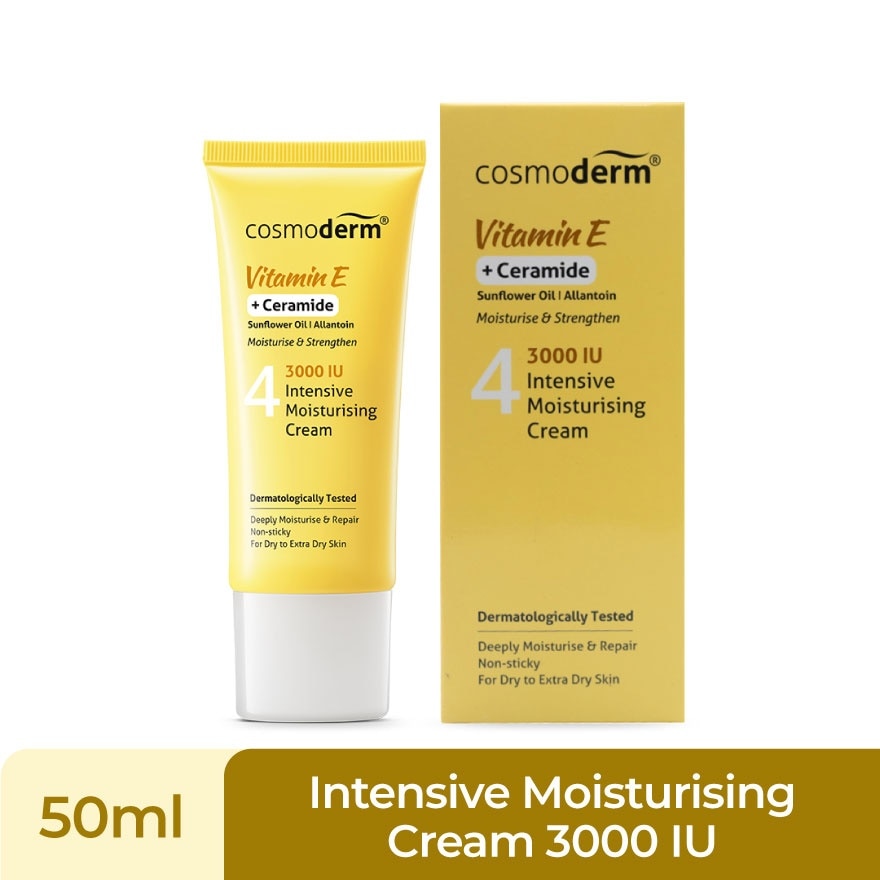 Vitamin E Intensive Moisturising Cream 3,000 I.U. 50ml