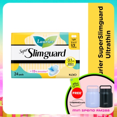 LAURIER - Super Slimguard Sanitary Pad 17cm 24's