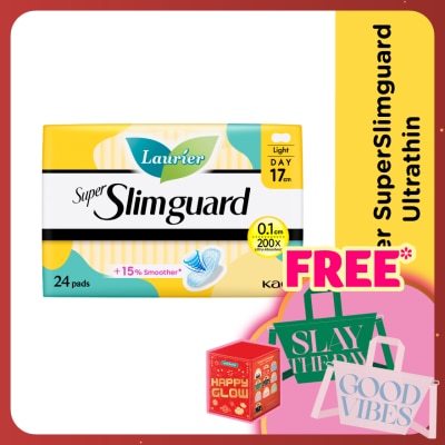 LAURIER Super Slimguard Sanitary Pad 17cm 24's