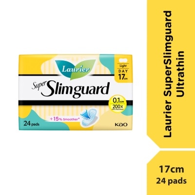 LAURIER Super Slimguard Sanitary Pad 17cm 24's