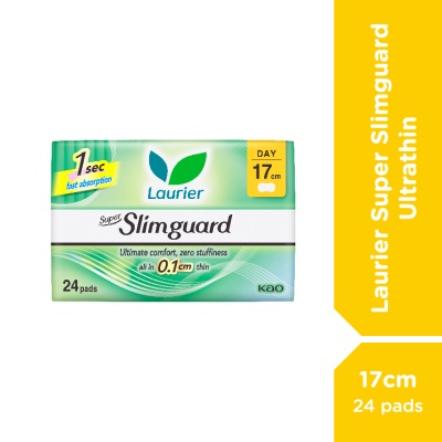 LAURIER - Super Slimguard Sanitary Pad 17cm 24s