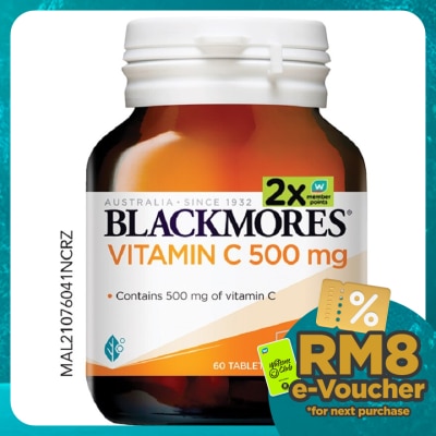 BLACKMORES Vitamin C 500mg 60's