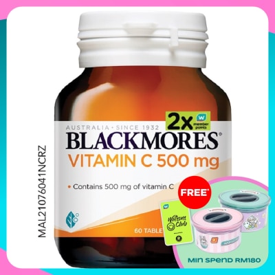 BLACKMORES Vitamin C 500mg 60's