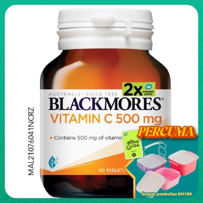 BLACKMORES - Vitamin C 500mg 60's