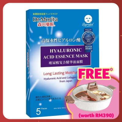 DR.MORITA Hyaluronic Acid Essence Facial Mask 5's