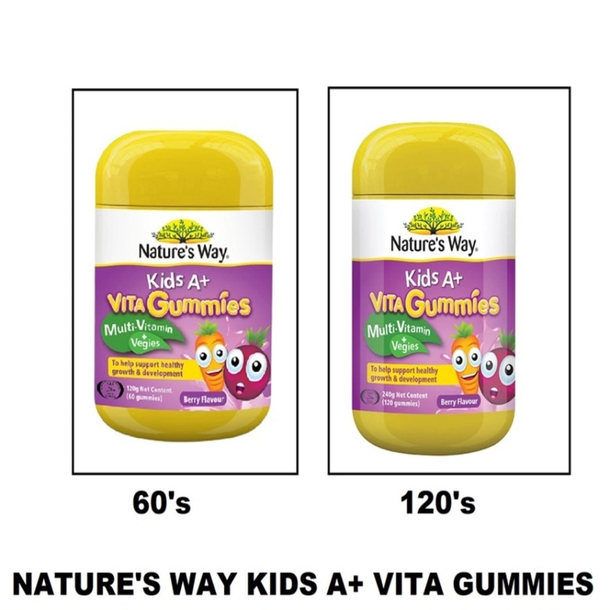 NW KID A+ VITA GUMMIES 120S