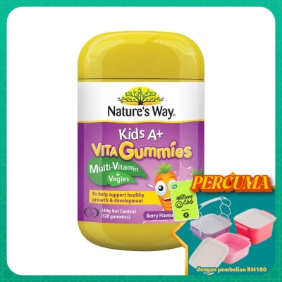 NATURE'S WAY - NW KID A+ VITA GUMMIES 120S