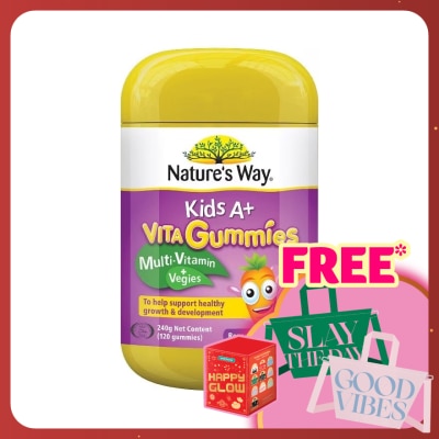 NATURE'S WAY NW KID A+ VITA GUMMIES 120S