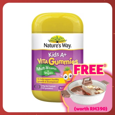 NATURE'S WAY NW KID A+ VITA GUMMIES 120S