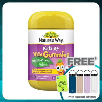 NATURE'S WAY NW KID A+ VITA GUMMIES 120S