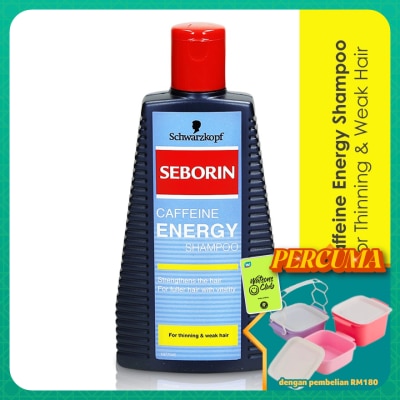 SEBORIN - Caffeine Energy Shampoo for Thinning & Weak Hair 250ml