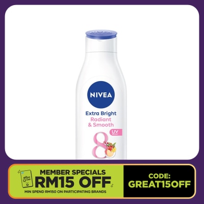 NIVEA Extra Bright Radiant & Smooth 125ml