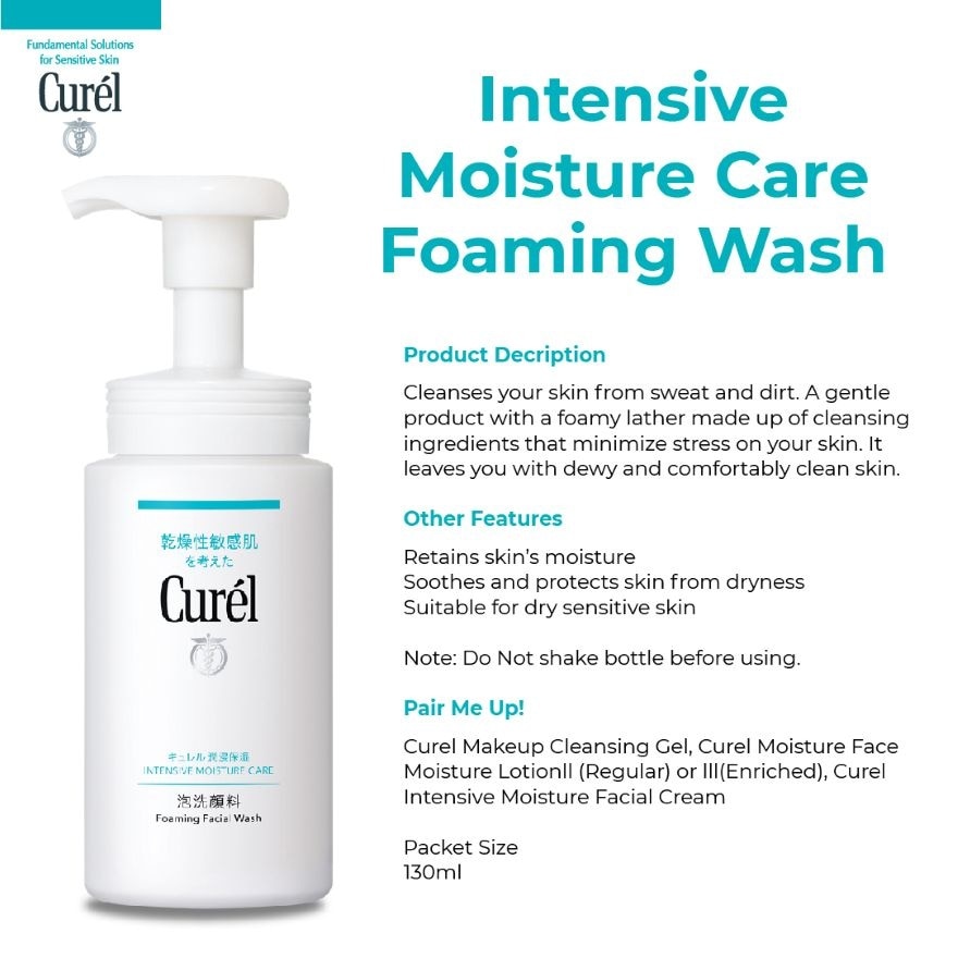 Intensive Moisture Care Foaming Wash 150ml