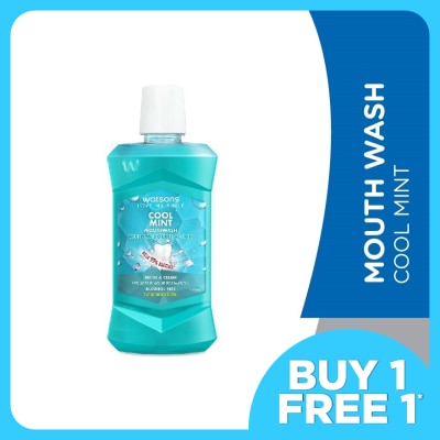 WATSONS Mouth Wash Cool Mint 500ml