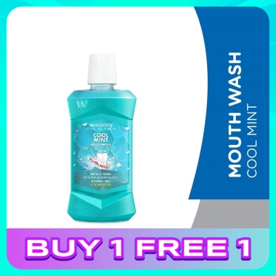 WATSONS Mouth Wash Cool Mint 500ml