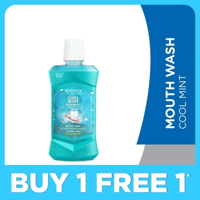WATSONS Mouth Wash Cool Mint 500ml