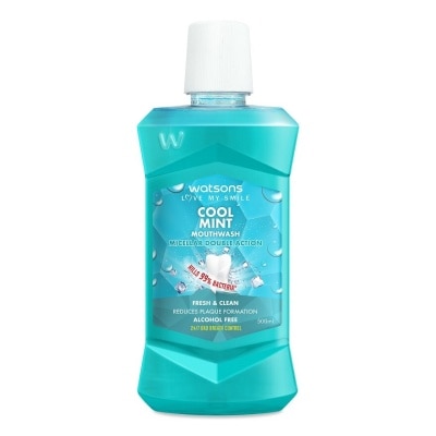 WATSONS Mouth Wash Cool Mint 500ml