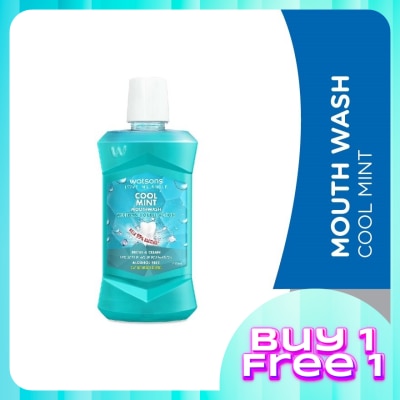WATSONS Mouth Wash Cool Mint 500ml