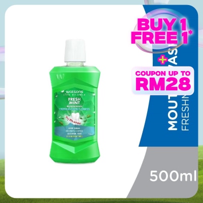 WATSONS Mouth Wash Freshmint 500ml