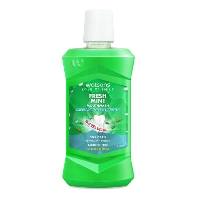 WATSONS Mouth Wash Freshmint 500ml