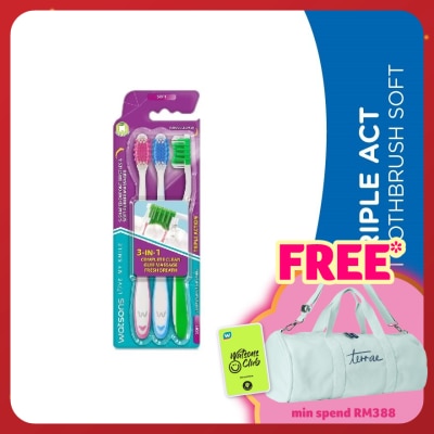 WATSONS Triple Act Tooth Brush Soft 3's