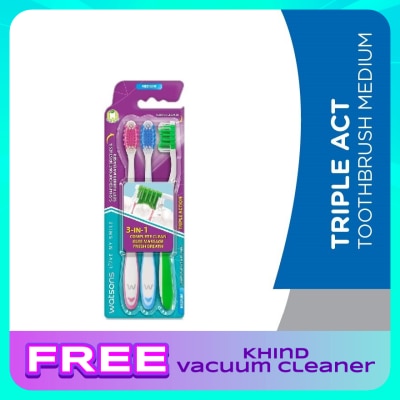 WATSONS Triple Act Tooth Brush Medium 3's