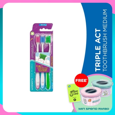WATSONS Triple Act Tooth Brush Medium 3's
