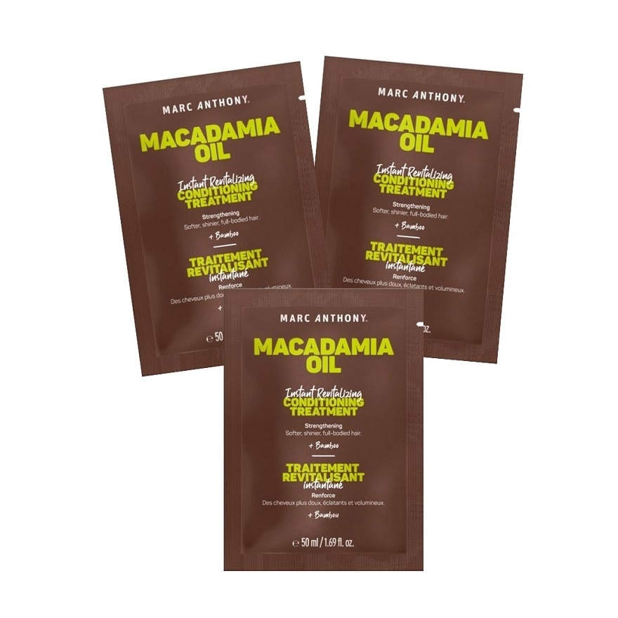 Macadamia Oil Instant Revitalizing Conditioning Treatment 3 x 50ml