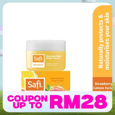 SAFI Naturals Strawberry Lemon Moisturiser 50g